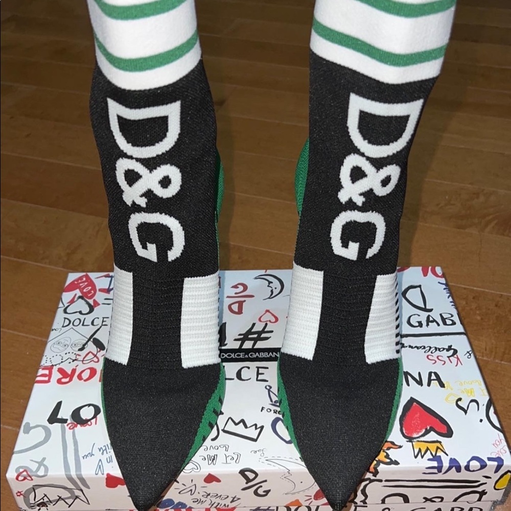 Dolce & Gabbana sock heels